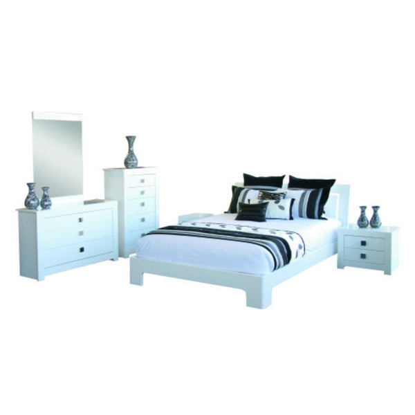 Arctic Bed Suite with Tallboy