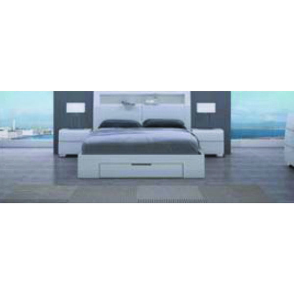 Levi Bed Suite with Tallboy : White