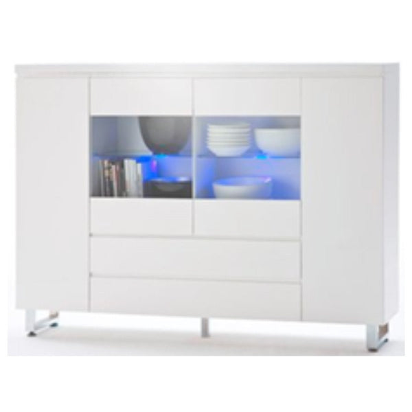 Sydney highboard 4 Door 2 Drawer