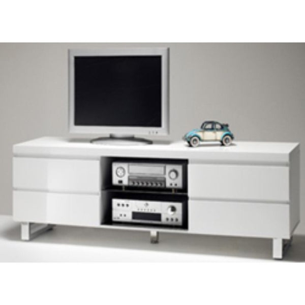 Sydney lowboard 4 Drawer Tv Unit : White