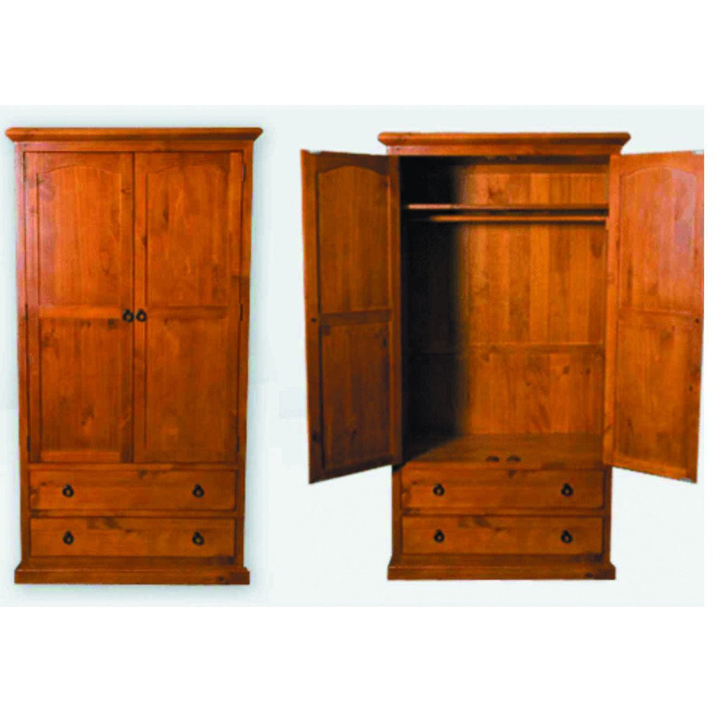 Vienna 2 Door 2 Drawer Wardrobe