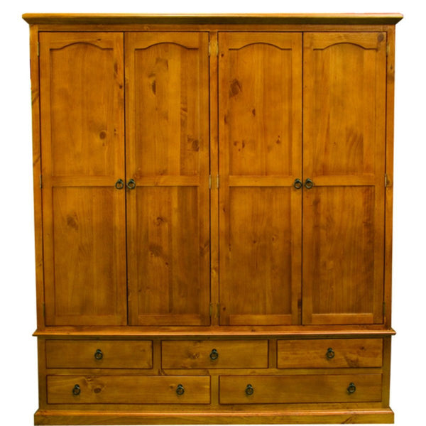 Vienna 4 Door 5 Drawer Wardrobe