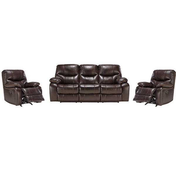 Declan 1R+3RR+1R Recliner Lounge Suite