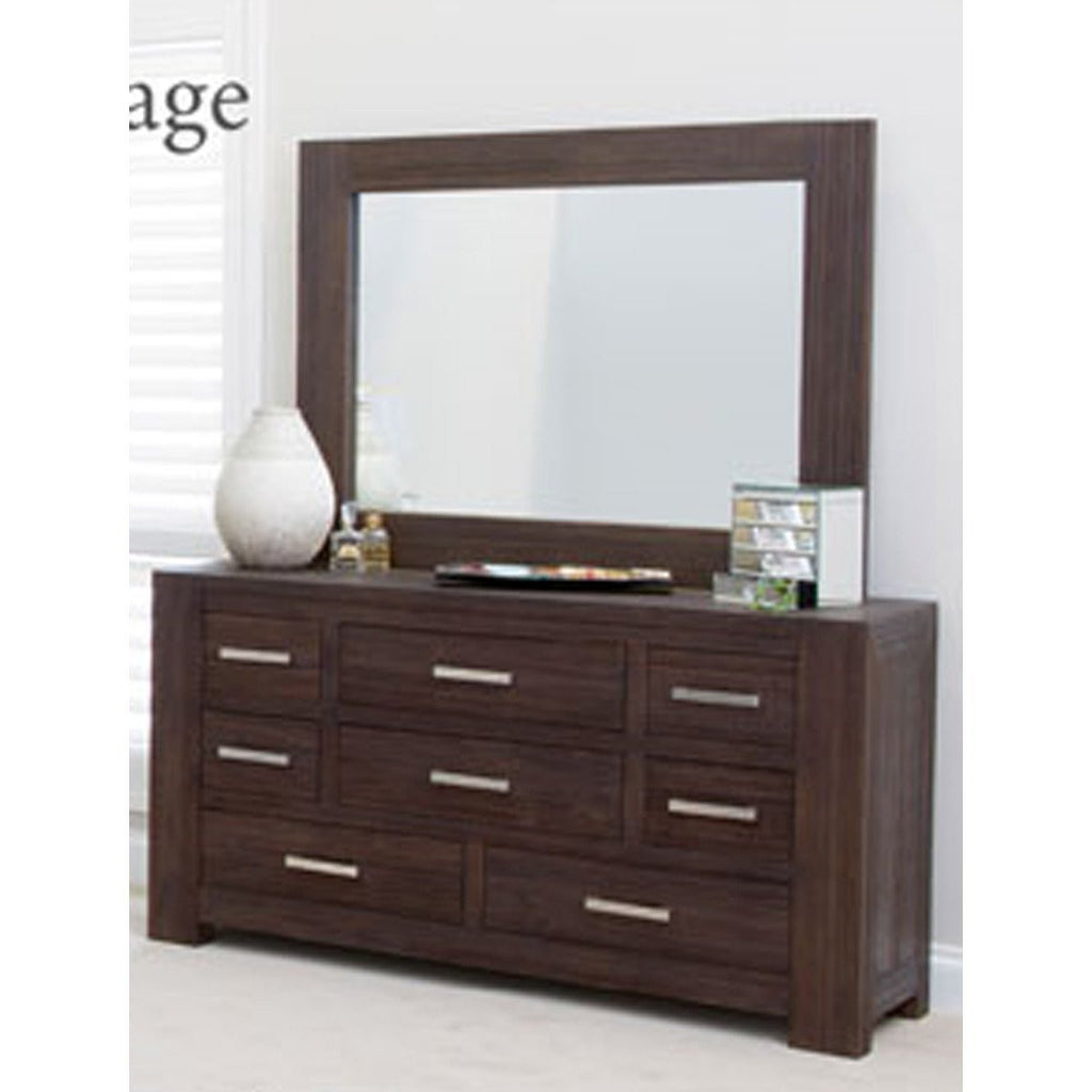 Empire Dresser and Mirror