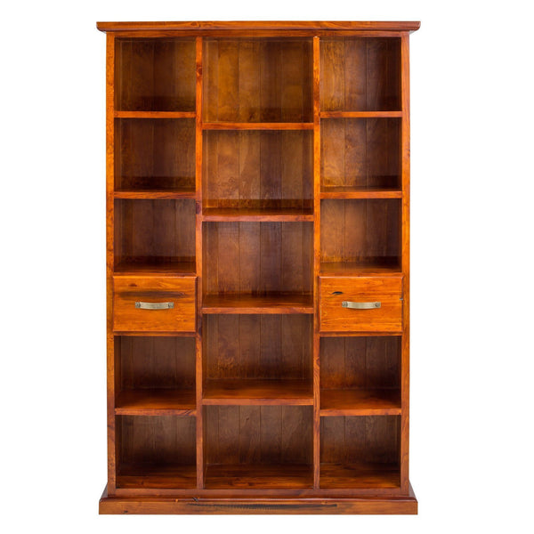 Melbourne Staggered Bookcase : Oak