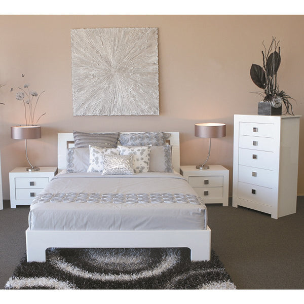 Arctic Bed Suite with Tallboy
